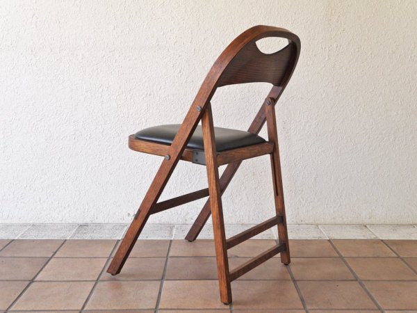アクメファニチャー ACME Furniture カルバーチェア CULVER CHAIR フォールディングチェア 折畳 ラバーウッド 美品 ◇