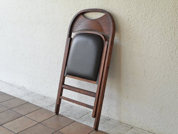 アクメファニチャー ACME Furniture カルバーチェア CULVER CHAIR フォールディングチェア 折畳 ラバーウッド 美品 ◇