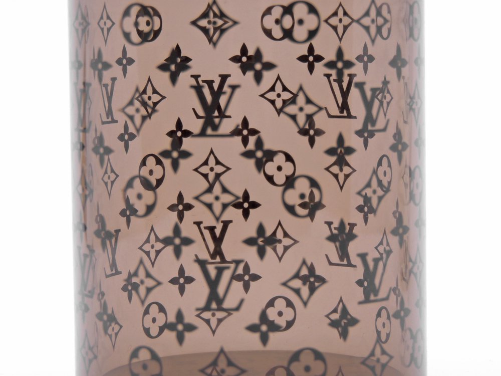 ルイヴィトン Louis Vuitton モノグラム アロマキャンドル BOUGIE PARFUMEE 元箱付 未使用 2009年 VIP限定 ノベルティ 希少 ●