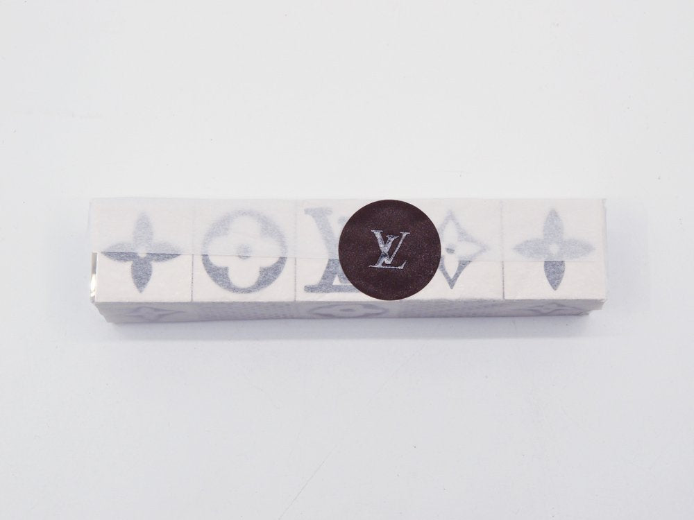 ルイヴィトン Louis Vuitton キューブゲーム LV CUBE GAME モノグラム ダイス シルバー 5pcs SET 元箱付 未開封 2011年 VIP限定 ノベルティ 希少 ●