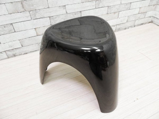 ハビタ habitat エレファントスツール Elephant Stool ブラック FRP製 柳宗理 ミッドセンチュリー 名作家具 イギリス 希少 ●