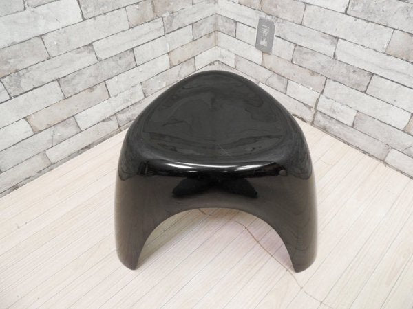 ハビタ habitat エレファントスツール Elephant Stool ブラック FRP製 柳宗理 ミッドセンチュリー 名作家具 イギリス 希少 ●