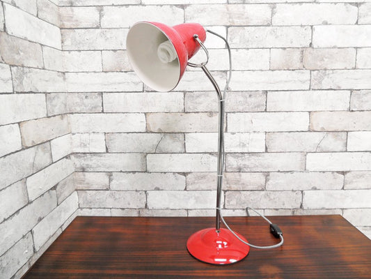 アングルポイズ ANGLEPOISE デュオテーブル DUO TABLE デスクランプ レッド Signal Red タスクライト 照明  ジョージ・カワーダイン 英国 廃番 ●