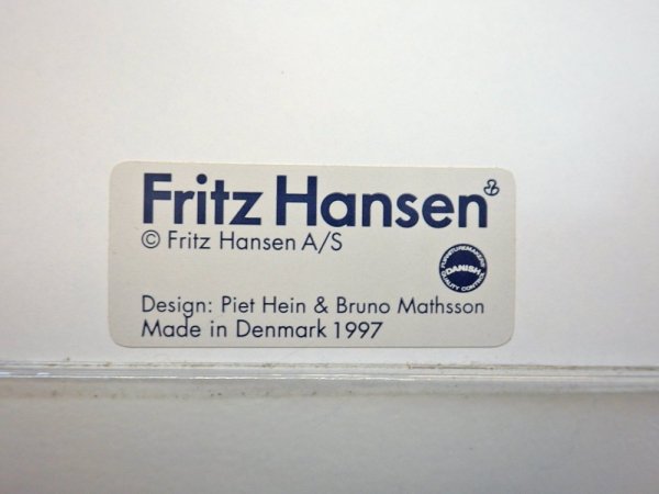 フリッツハンセン Fritz Hansen Bテーブル スーパー楕円 ダイニングテーブル ホワイト W150cm ピートハイン ブルーノマットソン アルネヤコブセン デンマーク 北欧家具 ♪