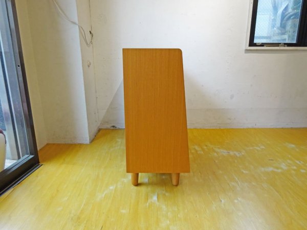ウニコ unico アルベロ ALBERO ブックシェルフ 本棚 チーク材 北欧スタイル ワイドシェルフ ★