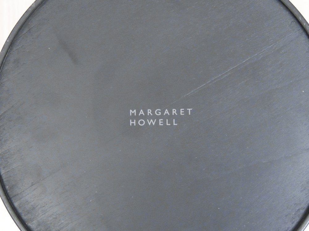 マーガレットハウエル MARGARET HOWELL × サイトーウッド SAITOWOOD ダストボックス WOODEN BUCKET ラージ ブラック ゴミ箱 ハウスホールドグッズ ●