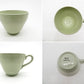 スポード SPODE フレミッシュグリーン FLEMISH GREEN カップ＆ソーサー & プレート Φ16cm トリオセット 陶器 食器 UKビンテージ Vintage ●