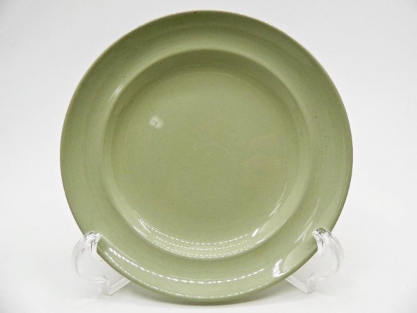 スポード SPODE フレミッシュグリーン FLEMISH GREEN カップ＆ソーサー & プレート Φ16cm トリオセット 陶器 食器 UKビンテージ Vintage ●