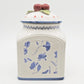 ビレロイ＆ボッホ Villeroy & Boch カントリーコレクション コテージチャーム cottage charm 陶製キャニスター スクエア L フルーツ柄 ドイツ ●