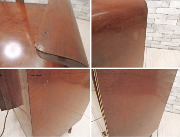 WK barget london ランプ付き カクテルキャビネット バーキャビネット UKビンテージ Vintage 英国家具 ●