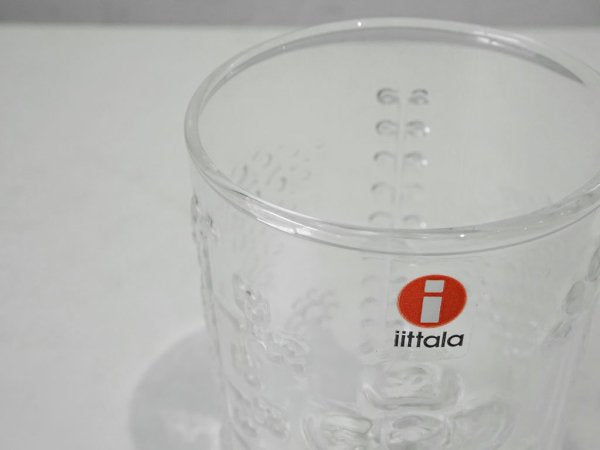 イッタラ iittala フローラ Flora タンブラー クリア オイバ・トイッカ 未使用 北欧食器 A ★