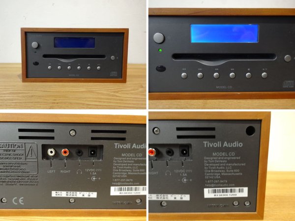 チボリ オーディオ Tivoli Audio MODEL TWO MODEL CD ラジオ サブウーファー スピーカー ヘンリークロス オーディオセット ★