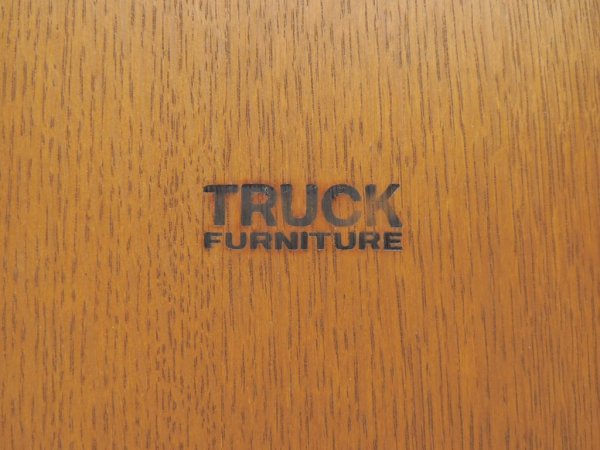 トラックファニチャー TRUCK FURNITURE ティーチェア T CHAIR ダイニングチェア オーク材 × スチール脚 ブラック 廃番 希少 ●