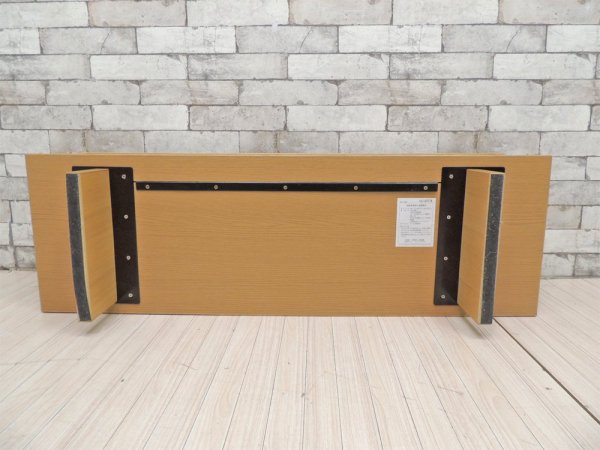 無印良品 MUJI タモ材 AVボード テレビ台 W110cm ナチュラル ●