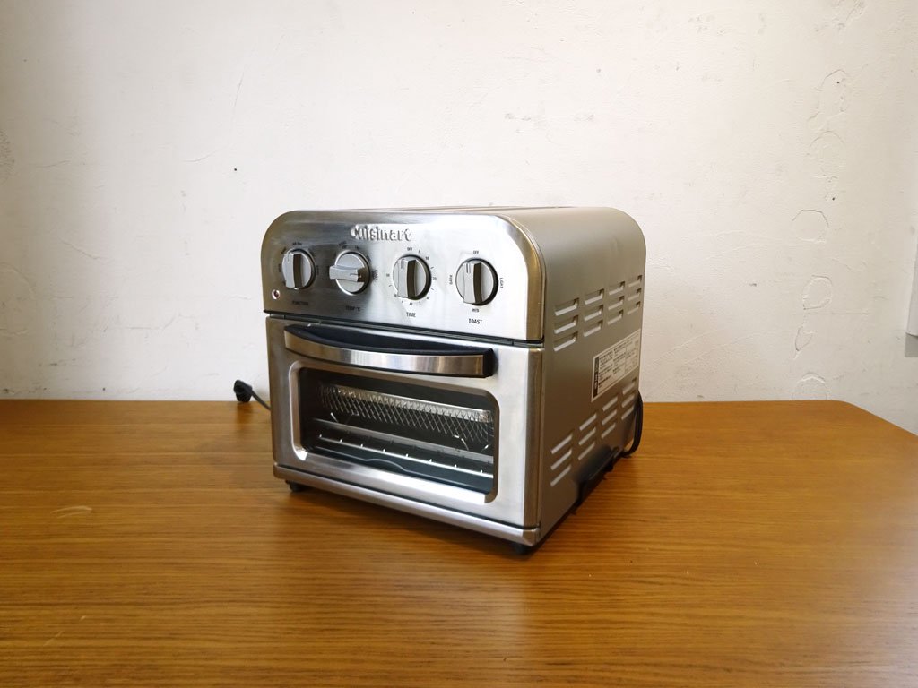 クイジナート Cuisinart ノンフライオーブントースター Non-fly Oven toaster TOA-28J フライヤー 熱風調理 美品 ★