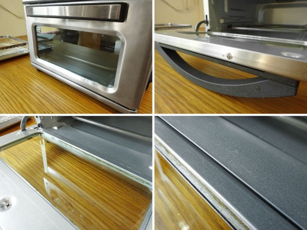 クイジナート Cuisinart ノンフライオーブントースター Non-fly Oven toaster TOA-28J フライヤー 熱風調理 美品 ★