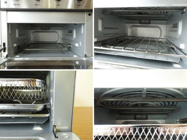 クイジナート Cuisinart ノンフライオーブントースター Non-fly Oven toaster TOA-28J フライヤー 熱風調理 美品 ★