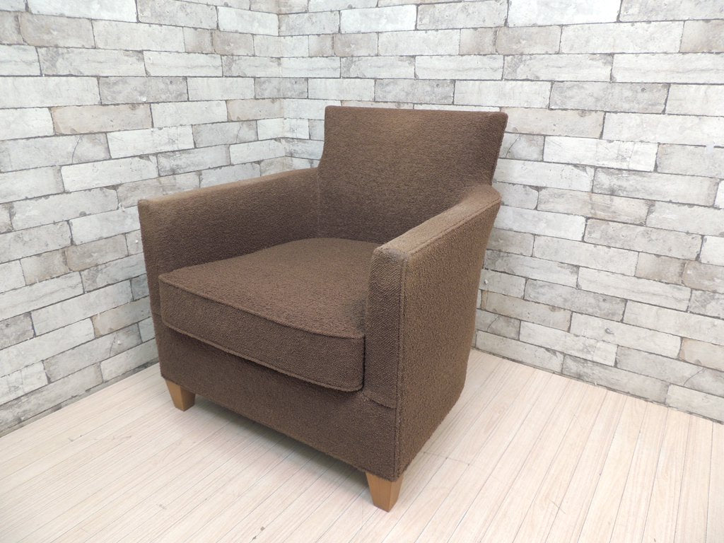 インターデコール INTER-DECOR 現 カッシーナ イクスシー Cassina ixc チェアマン CHAIRMAN ソファ 1P ファブリック フィリップ・ユーレル デザイン 現状品 ●