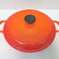 ルクルーゼ LE CREUSET ビュッフェ キャセロール Buffet Casseerole オレンジ Φ22cm  ●