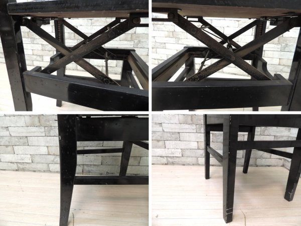 河合楽器製作所 カワイ KAWAI ピアノ椅子 チェア 座面昇降 ブラック ●