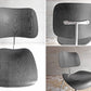 チャールズ & レイ・イームズ Charles & Ray Eames DCM ダイニングチェア オーク材 ブラック プライウッド メタルレッグ リプロダクト品 ♪