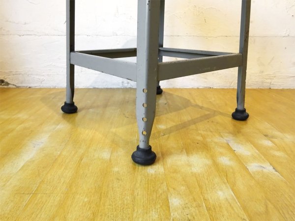 リオン LYON ファクトリースツール Factory Stool プレスウッドシート Sサイズ B グレイ P.F.S取扱 Dove gray ★