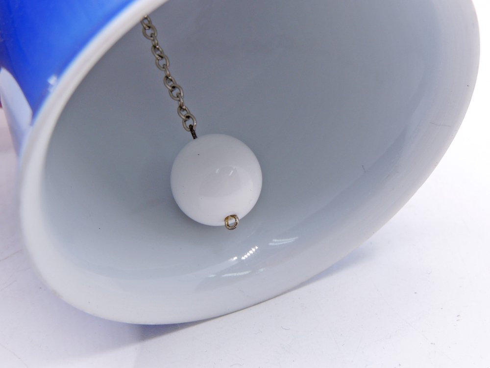 ロイヤルコペンハーゲン ROYAL COPENHAGEN クリスマスベル Christmas Bell 2002年 森の冬 Winter in the Forest 箱付 デンマーク 北欧雑貨 ●