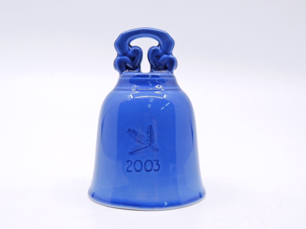 ロイヤルコペンハーゲン ROYAL COPENHAGEN クリスマスベル Christmas Bell 2003年 季節のあいさつ Seasons' Greetings 箱付 デンマーク 北欧雑貨 ●