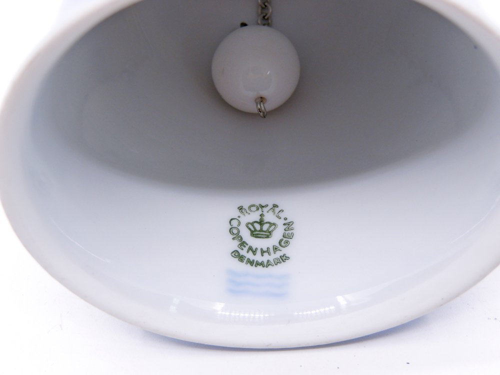 ロイヤルコペンハーゲン ROYAL COPENHAGEN クリスマスベル Christmas Bell 2003年 季節のあいさつ Seasons' Greetings 箱付 デンマーク 北欧雑貨 ●