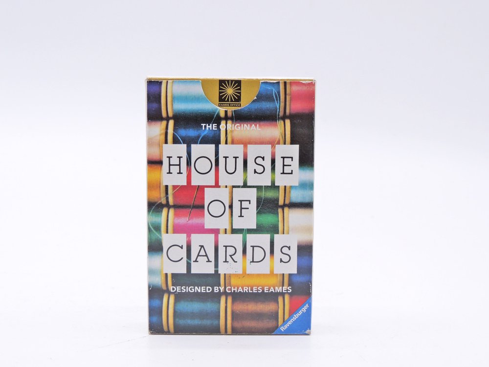 チャールズ・イームズ Charles Eames ハウスオブカード HOUSE OF CARDS カードの家 54+2枚 説明書付 おもちゃ 知的玩具 MoMAストア取扱  ●