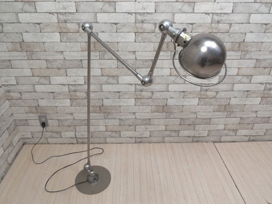 ジェルデ JIELDE ビンテージ 3アーム フロアランプ FLOOR LAMP インダストリアル シルバーメタル ●