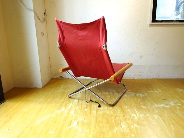 ニーチェア エックス Ny chair X フォールディングチェア レンガ 折畳 チェア 新居 猛 MoMA ★