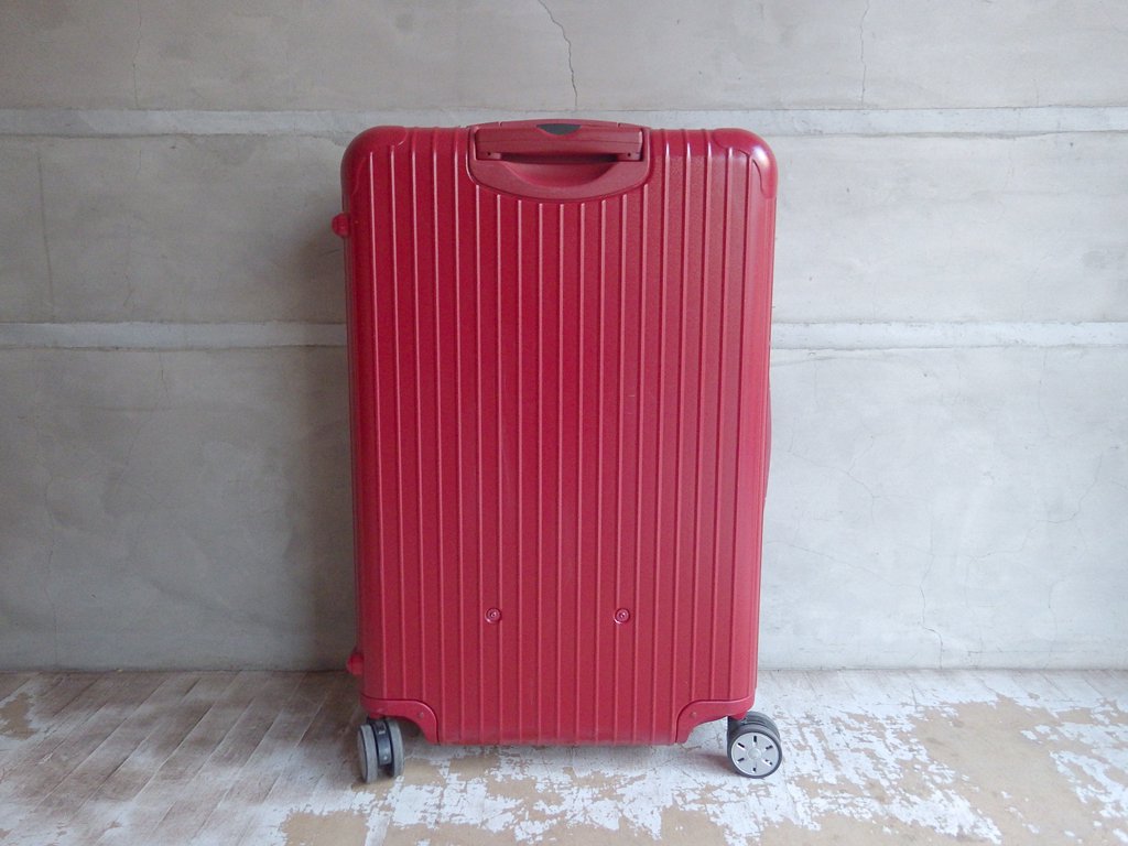 リモワ RIMOWA サルサ SALSA Multiwheel 86L スーツケース TSAロック 4輪 レッド ♪