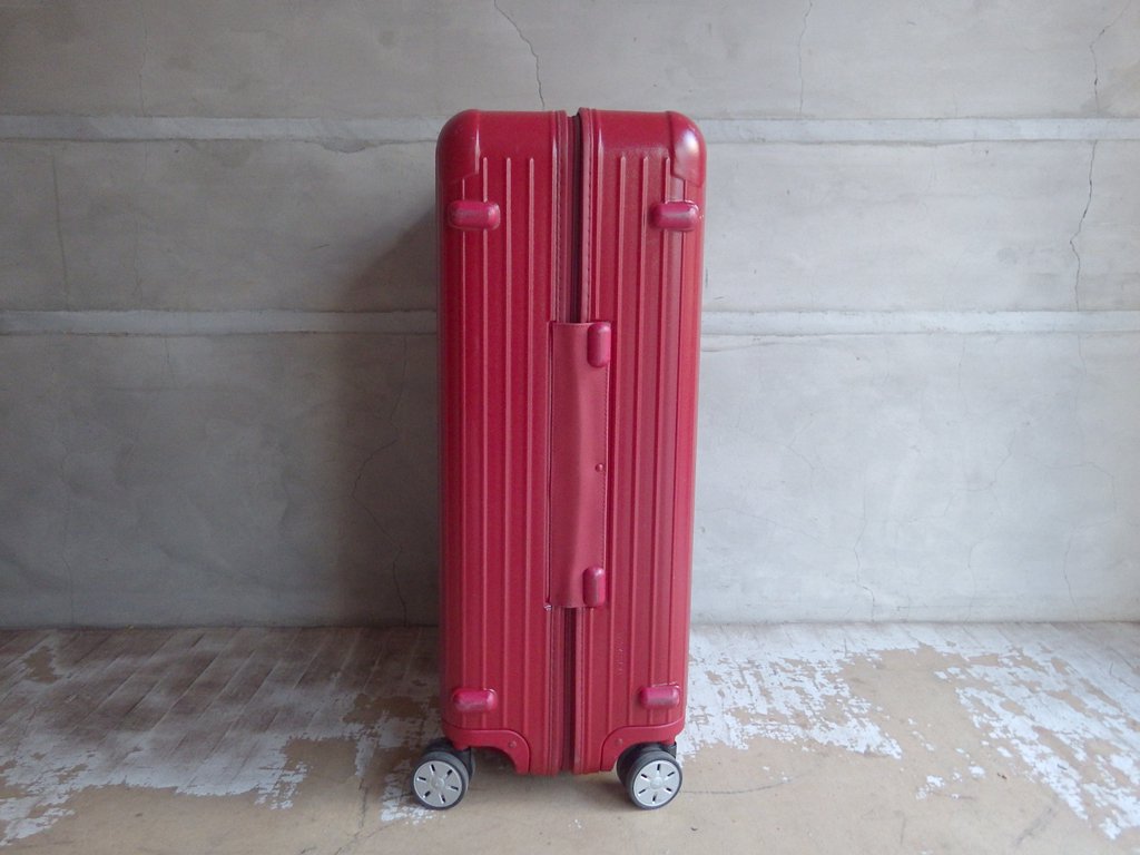 リモワ RIMOWA サルサ SALSA Multiwheel 86L スーツケース TSAロック 4輪 レッド ♪