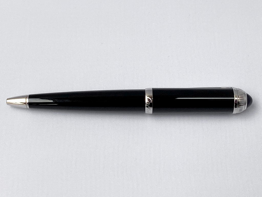 カルティエ Cartier R ドゥ カルティエ ボールペン R DE CARTIER BALLPOINT PEN ブラック ■　