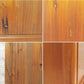 ビンテージ Vintage パイン材 キャビネット シェルフ H170cm カントリースタイル リメイク家具 ●