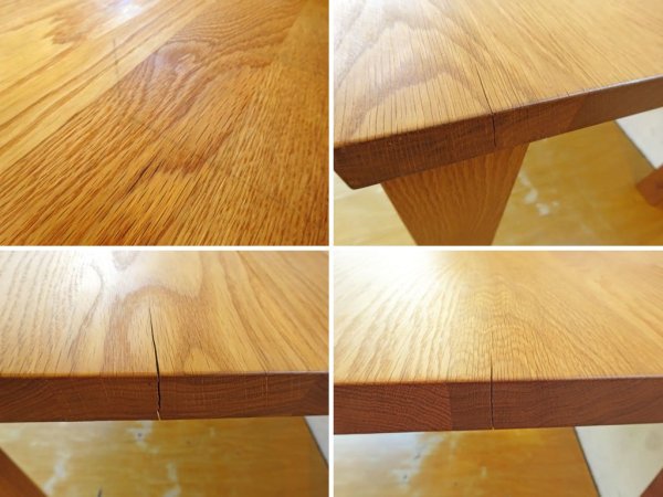 広松木工 Hiromatsu フレックス ウッド ダイニングテーブル FREX Wood Dining table オーク無垢材 ナチュラルモダン 定価 21.6万円 ★