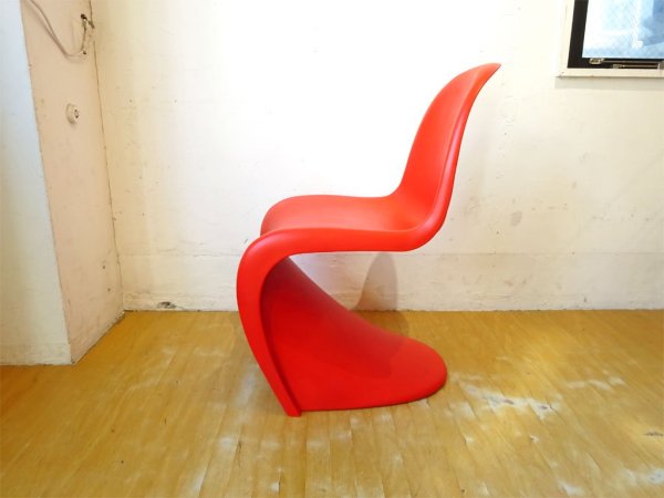 ヴィトラ vitra パントンチェア Panton Chair クラシックレッド ヴェルナー・パントン Panton スタッキングチェア ミッドセンチュリー スペースエイジ ★