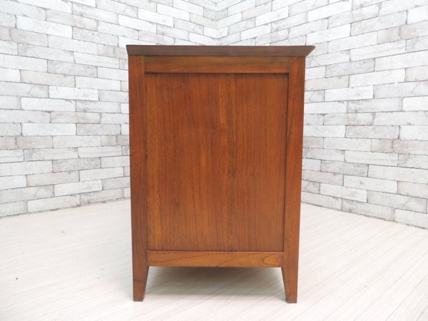 アジアン家具 Asian Furniture サイドボード キャビネット 収納家具 抽斗3杯 W136cm リゾートスタイル バリ家具 ●