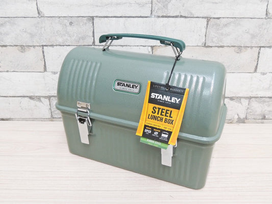 スタンレー STANLEY スチールランチボックス Steel Lunchbox 9.4L グリーン アウトドア 未使用品 ●