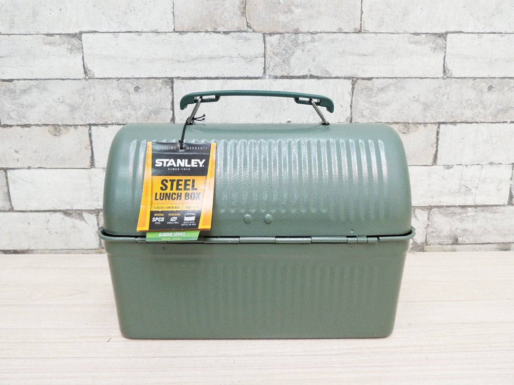 スタンレー STANLEY スチールランチボックス Steel Lunchbox 9.4L グリーン アウトドア 未使用品 ●