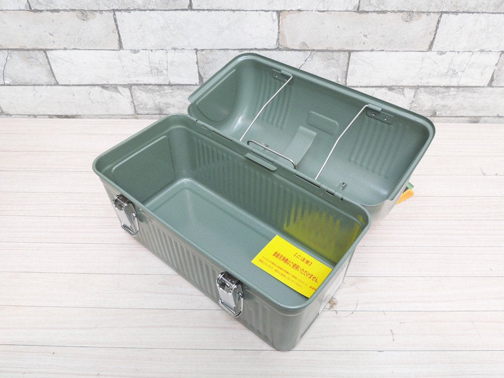 スタンレー STANLEY スチールランチボックス Steel Lunchbox 9.4L グリーン アウトドア 未使用品 ●