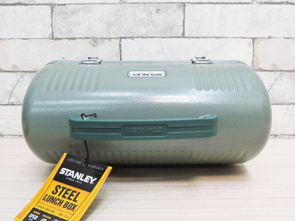 スタンレー STANLEY スチールランチボックス Steel Lunchbox 9.4L グリーン アウトドア 未使用品 ●