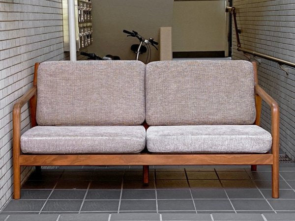 宮崎椅子製作所 ペペ PePe sofa 2シーター ソファ ウォールナット 村澤一晃 ■