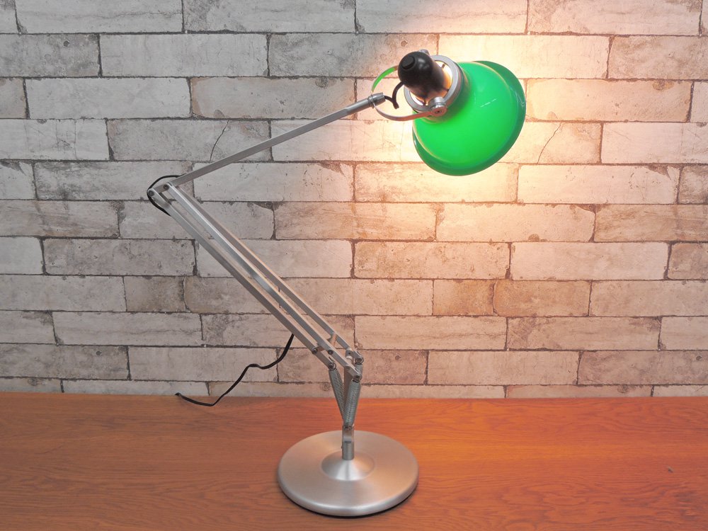 アングルポイズ ANGLEPOISE Type 1228 グリーン Mid Green デスクランプ ケネス・グランジ イギリス 定価:\47,300- ●