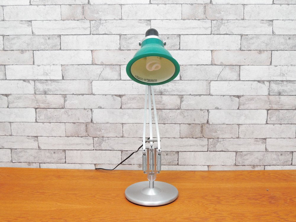 アングルポイズ ANGLEPOISE Type 1228 グリーン Mid Green デスクランプ ケネス・グランジ イギリス 定価:\47,300- ●