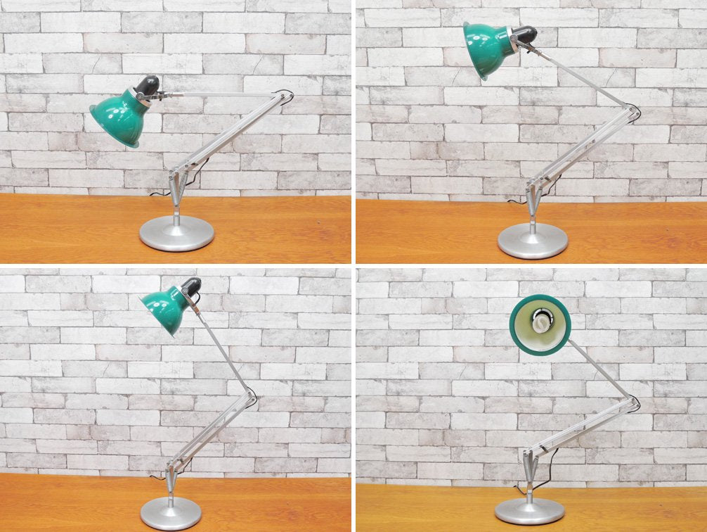 アングルポイズ ANGLEPOISE Type 1228 グリーン Mid Green デスクランプ ケネス・グランジ イギリス 定価:\47,300- ●