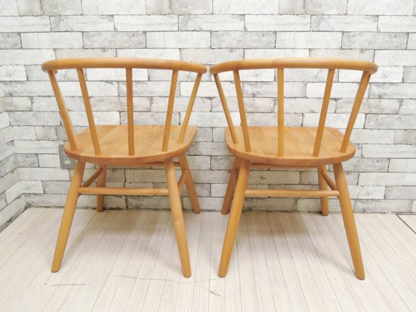 モモナチュラル MOMO natural タホチェア TAHO CHAIR AL アルダー無垢材 ダイニングチェア 2脚セット 定価：約4.6万円 ●