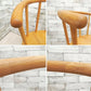 モモナチュラル MOMO natural タホチェア TAHO CHAIR AL アルダー無垢材 ダイニングチェア 2脚セット 定価：約4.6万円 ●