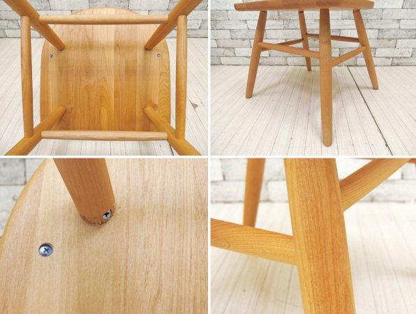 モモナチュラル MOMO natural タホチェア TAHO CHAIR AL アルダー無垢材 ダイニングチェア 2脚セット 定価：約4.6万円 ●